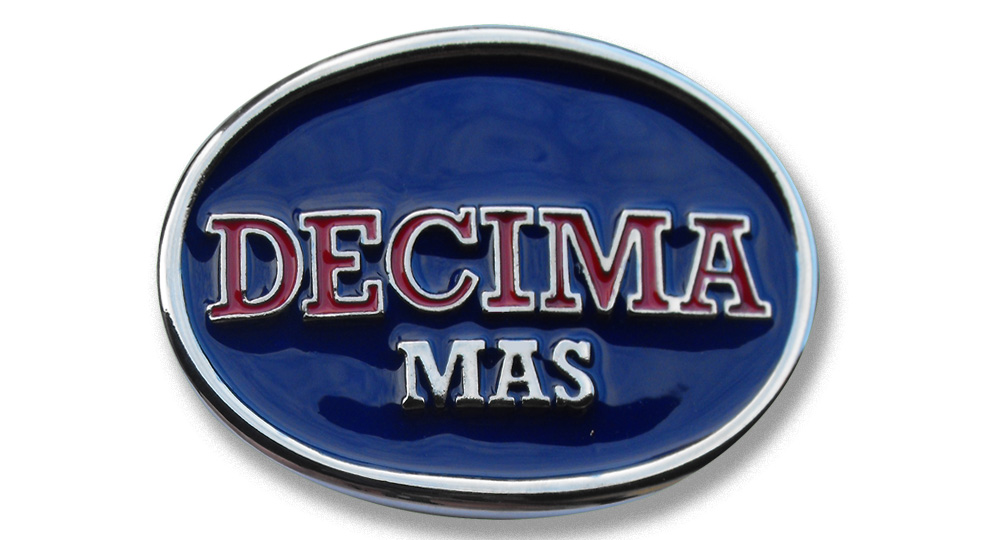 DECIMA MAS Buckles