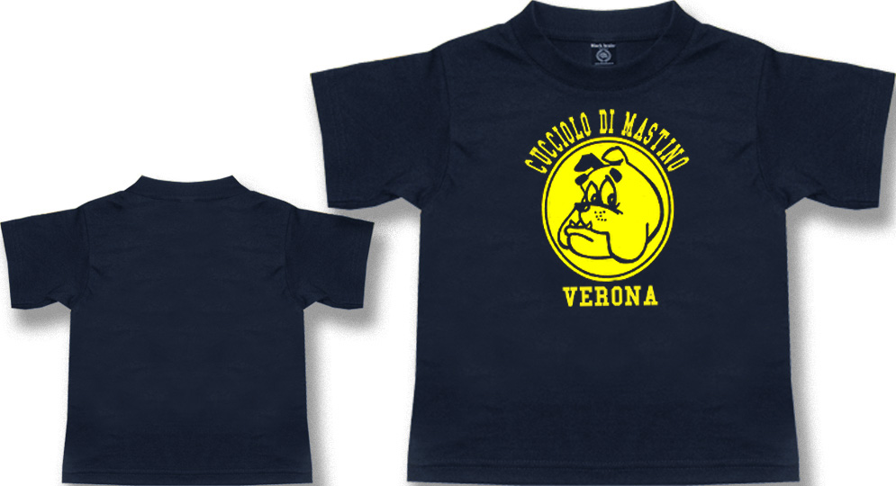 T-SHIRT CUCCIOLO DI MASTINO Ultras Baby