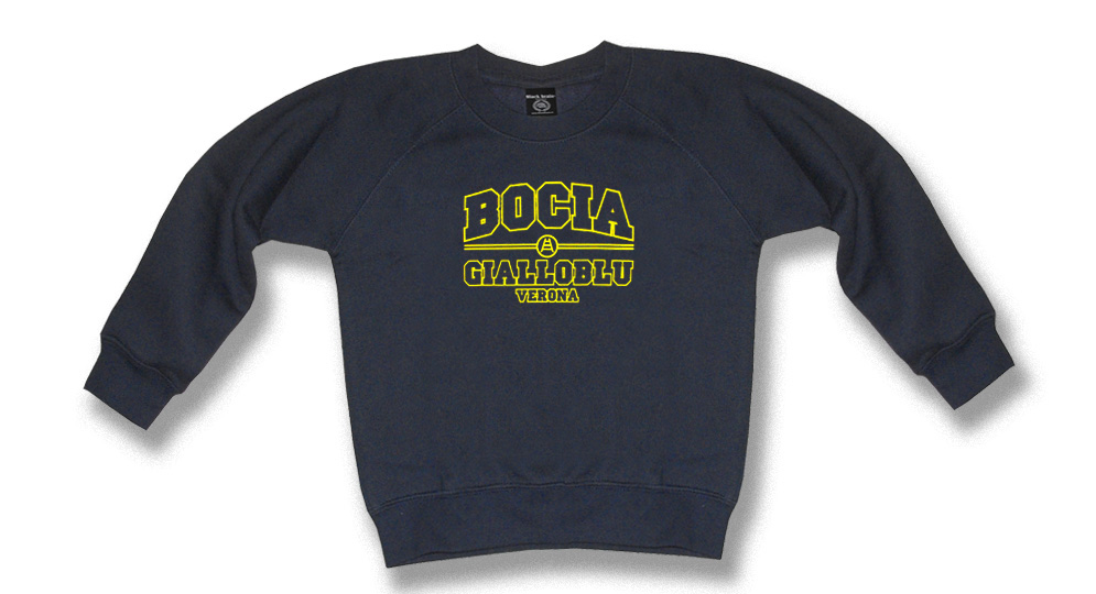 FELPA Giro BOCIA GIALLOBLU Ultras Baby