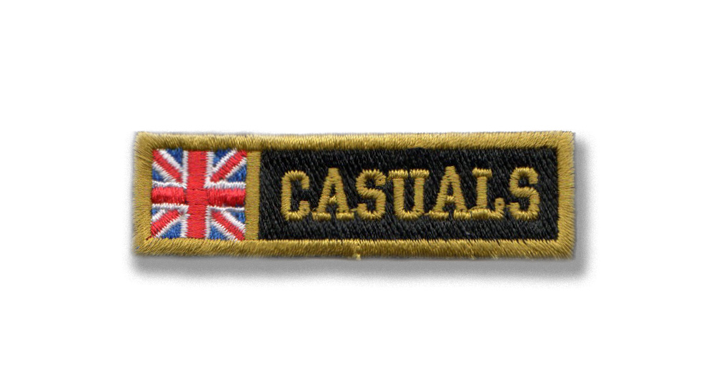 CASUALS UK Patches