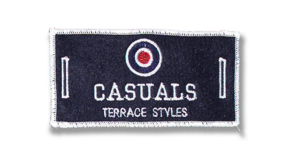 CASUALS LABEL FOR BUTTONS Patches