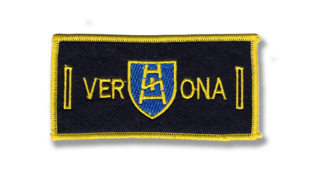 VERONA LABEL FOR BUTTONS Patches