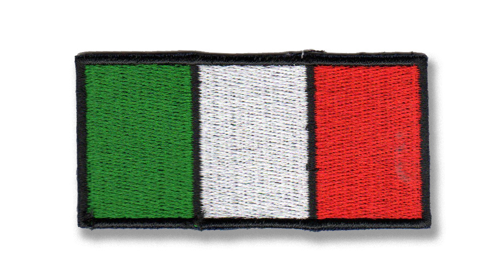 BANDIERA ITALIA Patches