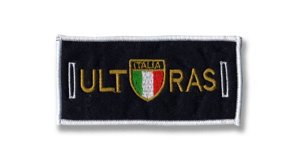 ULTRAS ITALIA SCUDO LABEL FOR BUTTONS Patches