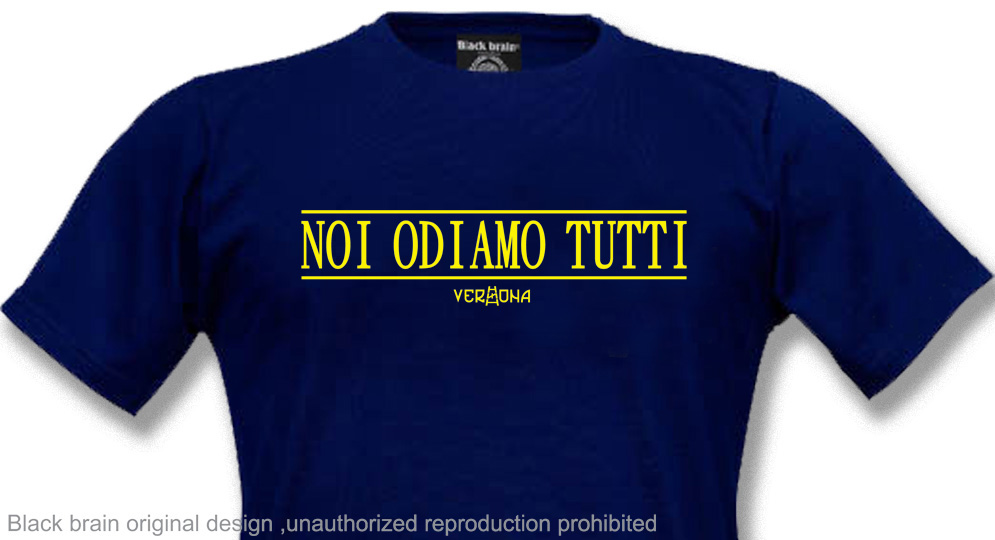 NOI ODIAMO TUTTI T-shirts