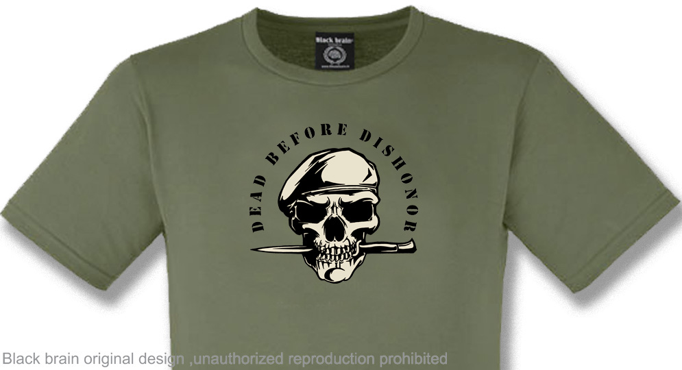 DEAD BEFORE DISHONOR T-shirts