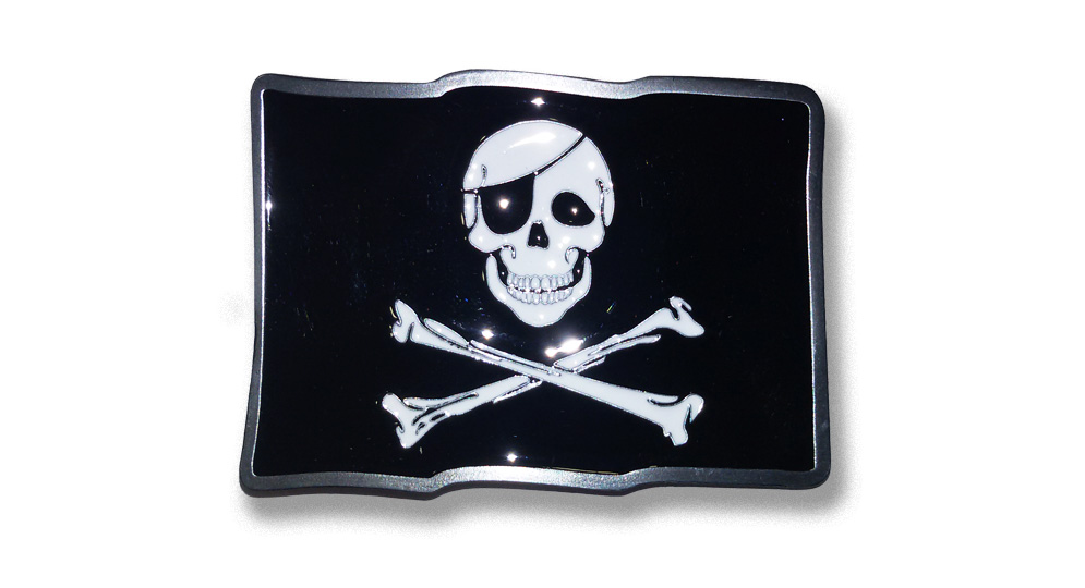 PIRATE FLAG Buckles