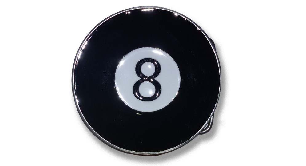 EIGHT BALL Buckles