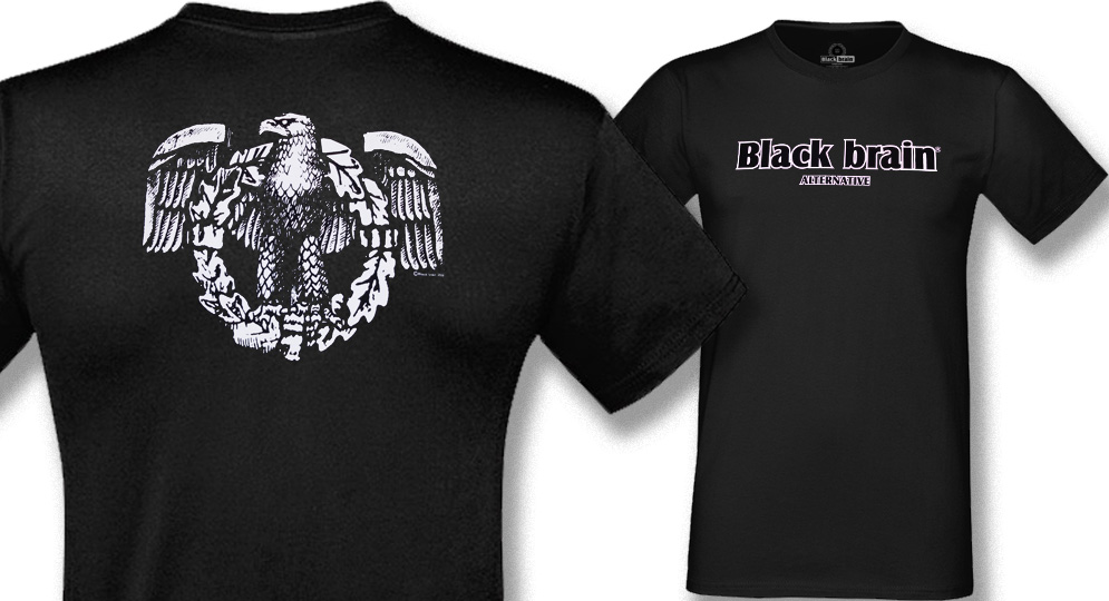 BLACK BRAIN AQUILA T-shirts