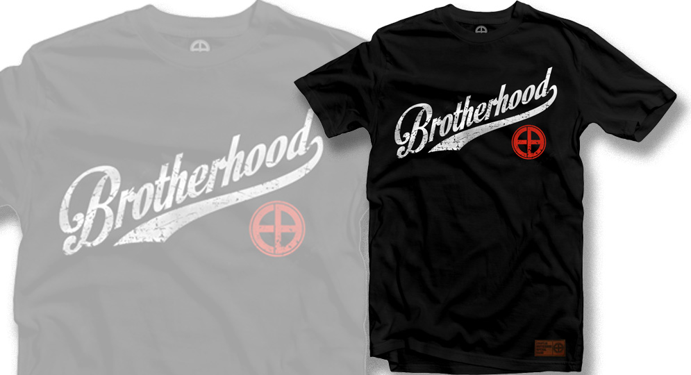 T-SHIRT BROTHERHOOD BLACK European Brotherhood