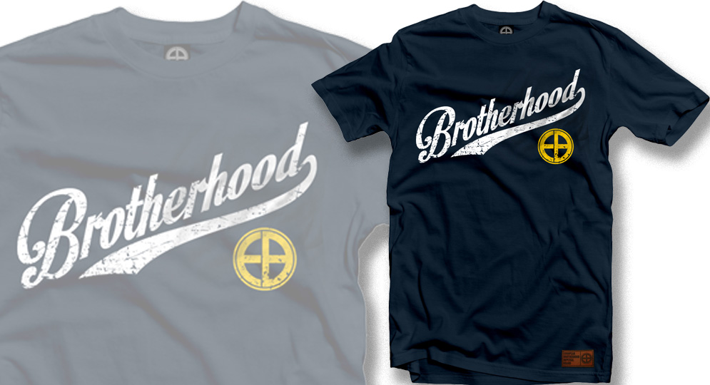 T-SHIRT BROTHERHOOD BLUE European Brotherhood