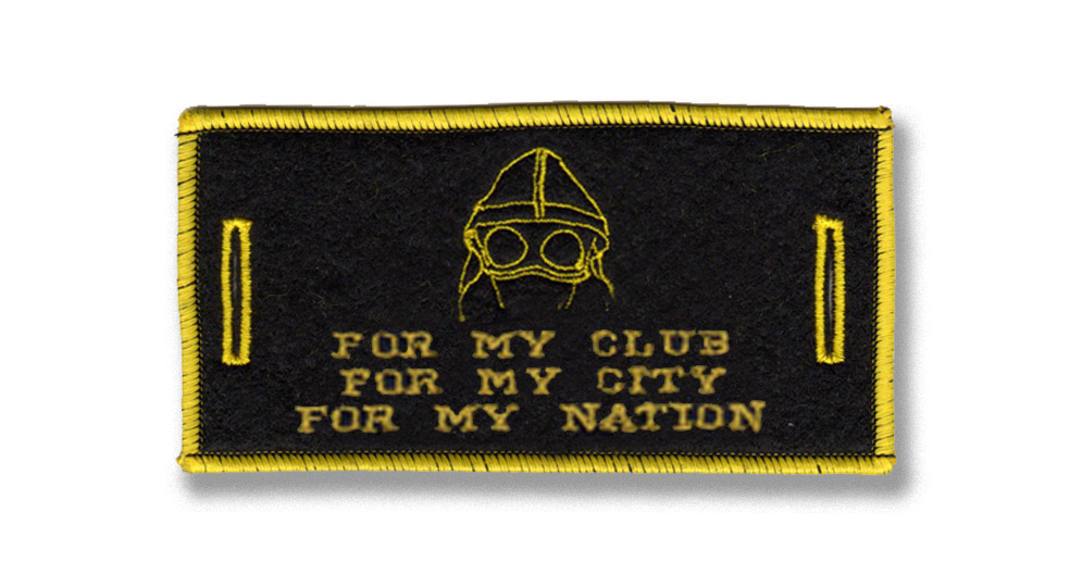 FOR MY CLUB,CITY,NATION LABEL FOR BUTTONS Patches