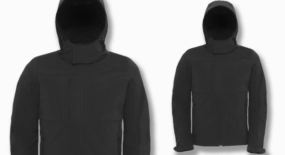 PARKA SOFTSHELL BLACK Jackets