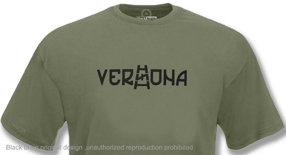 VERONA SCALA RUNA Oliva T-shirts