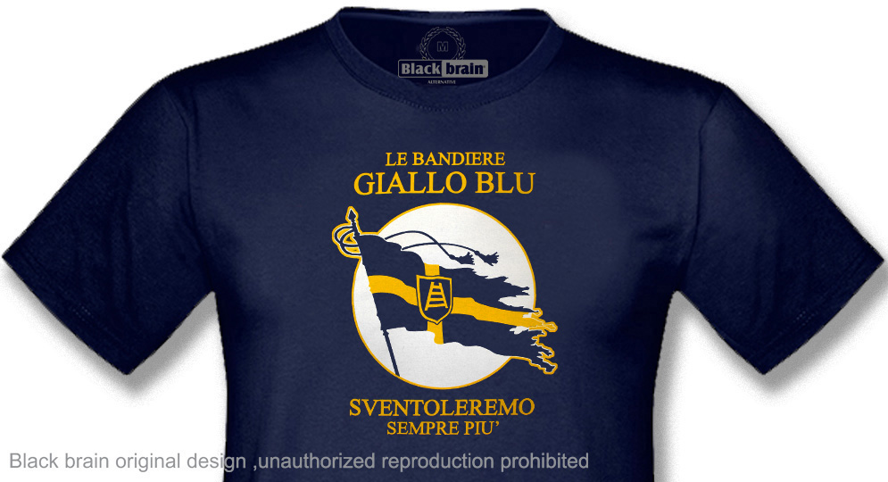 LE BANDIERE GIALLOBLU T-shirts