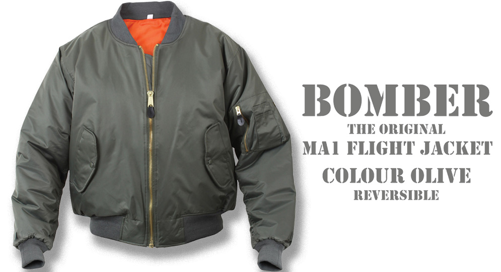 BOMBER OLIVE Jackets