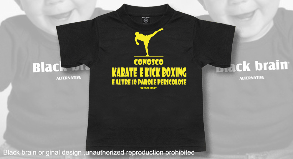 T-SHIRT KARATE E KICK BOXING Ultras Baby