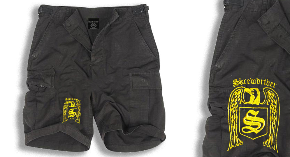 BERMUDA ARMY BLACK SKREWDRIVER Shorts & trousers