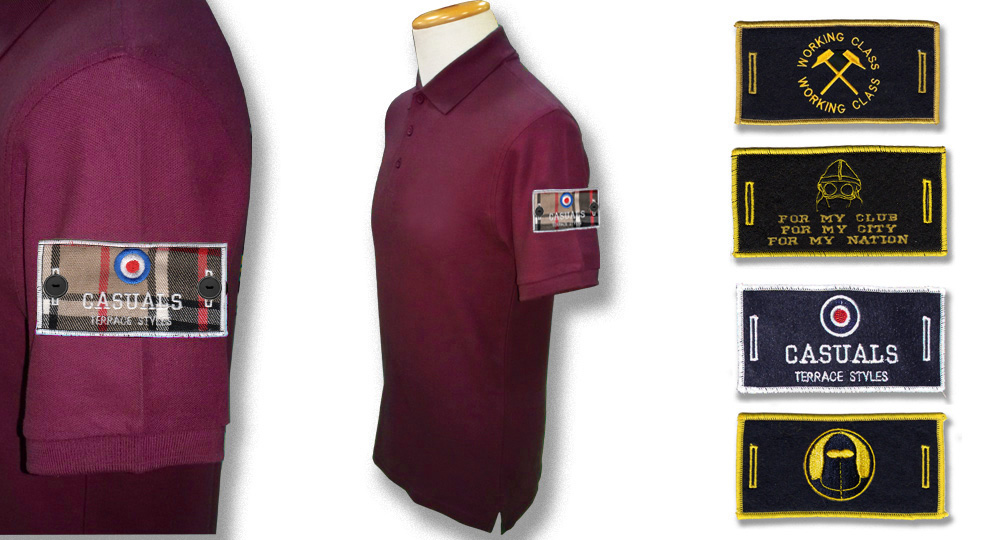 POLO BORDEAUX BUTTON LABEL Polos Pullovers Shirts