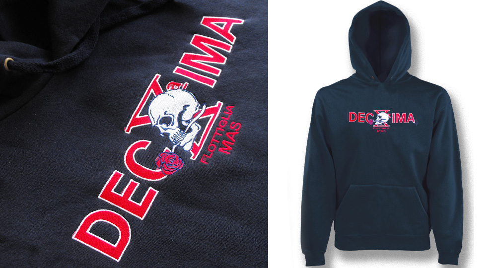 FELPA CAPPUCCIO DECIMA MAS Sweaters & Hoodies