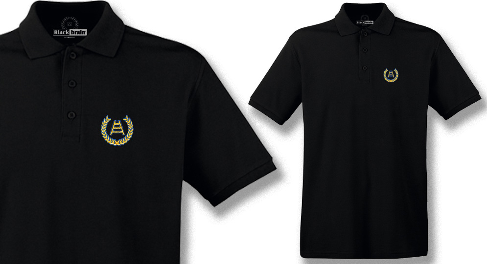 POLO ALLORO SCALA BLACK Polos Pullovers Shirts