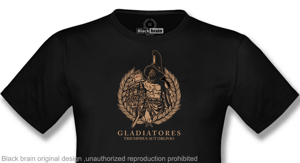 GLADIATORES TRIUMPHUS AUT OBLIVIO T-shirts