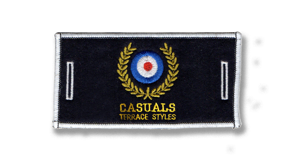 CASUALS CROWN LABEL Patches