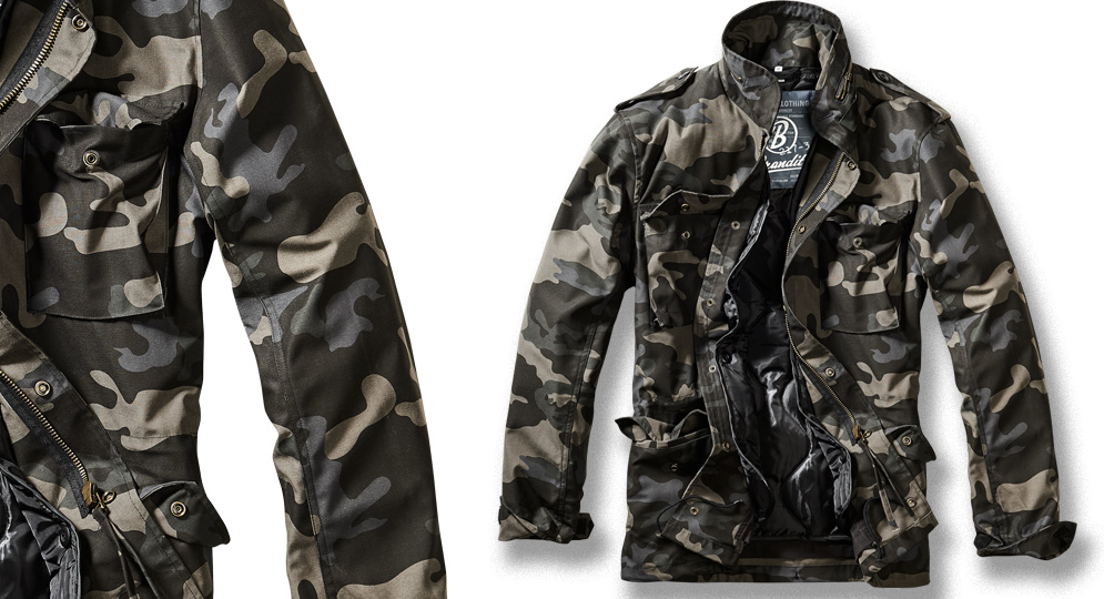 FIELD JACKET BLACK CAMO Jackets