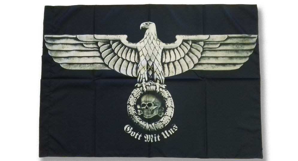 EAGLE GOTT MIT UNS Flags