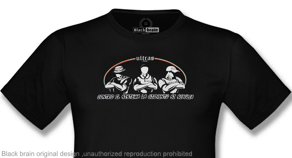 T-SHIRT ULTRAS ITALIA - CONTRO IL SISTEMA T-shirts