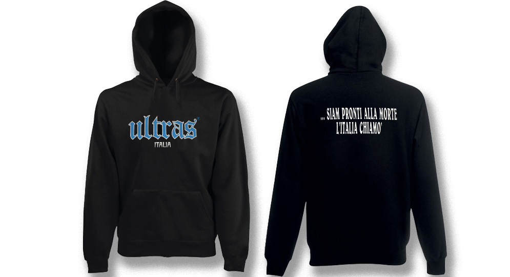 HOODY ULTRAS ITALIA COMBAT Sweaters & Hoodies