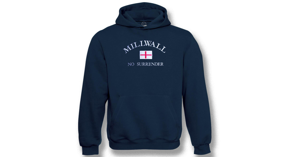 HOODY MILLWALL NO SURRENDER Sweaters & Hoodies