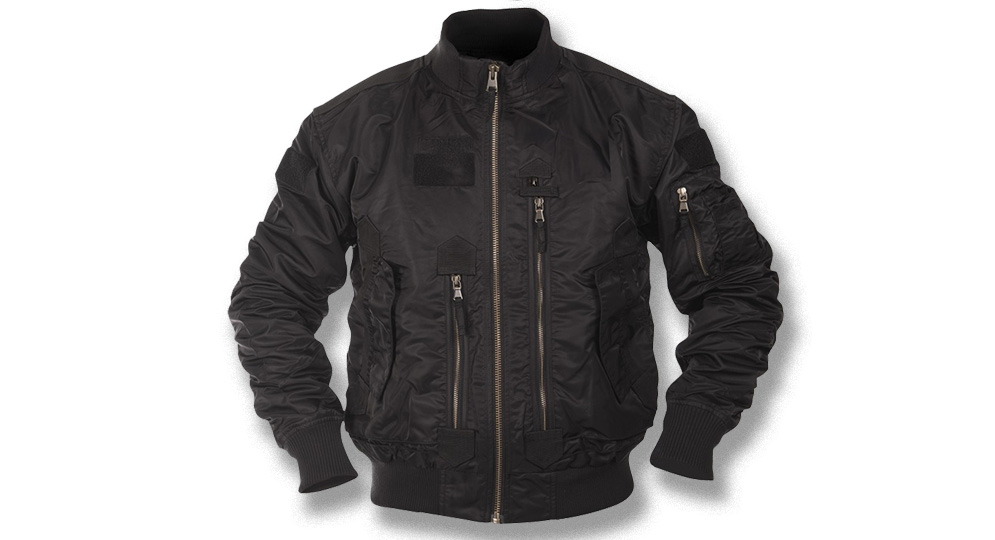 TACTICAL FLIGHT JACKET BLACK Jackets