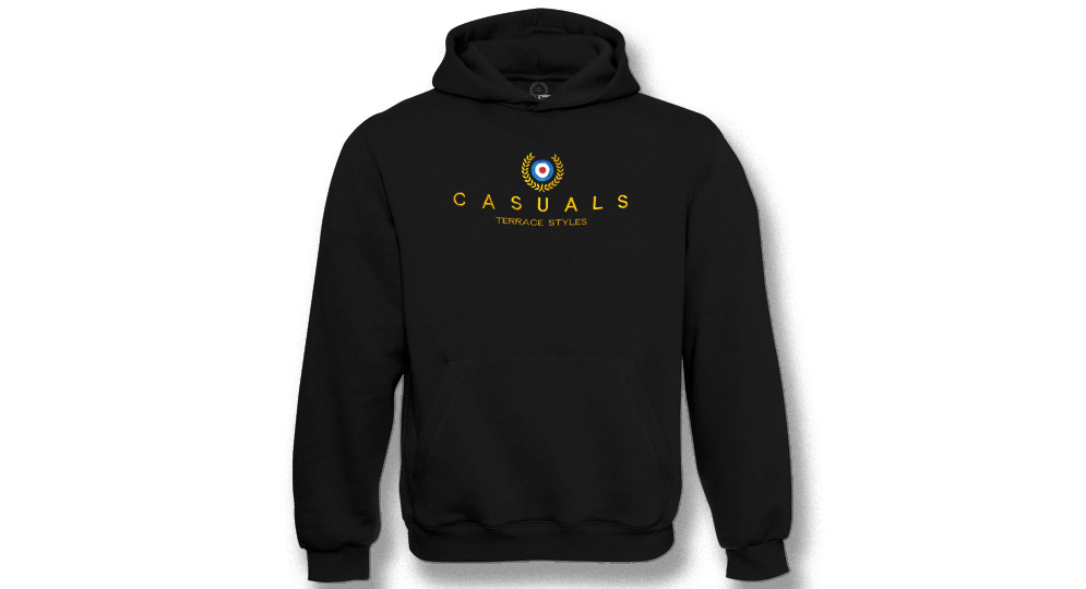 HOODY CASUALS TERRACE STYLES CROWN AND TARGET Sweaters & Hoodies