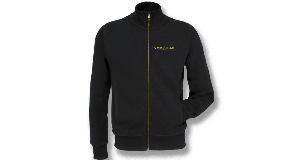 SWEAT JACKET FULL ZIP VERONA SCALA RUNA Sweaters & Hoodies