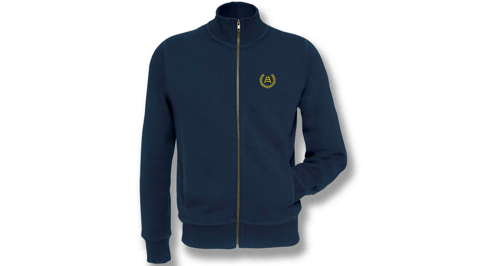 SWEAT JACKET FULL ZIP ALLORO SCALA VERONA Sweaters & Hoodies