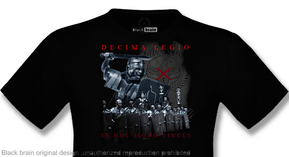 T-SHIRT DECIMA LEGIO IN HOC SIGNO VINCES T-shirts