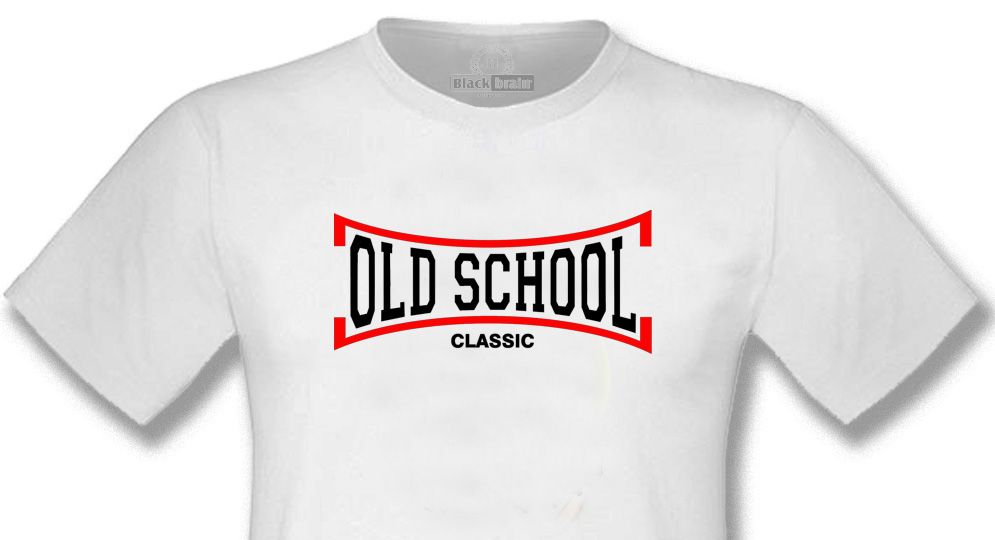 T-SHIRT OLD SCHOOL WHITE T-shirts