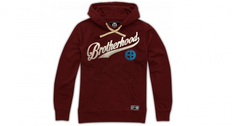 HOODY BROTHERHOOD BORDEAUX European Brotherhood