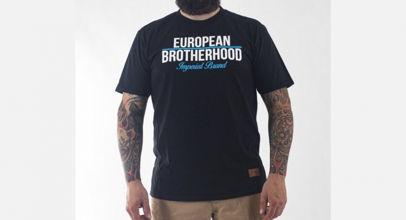 T-SHIRT IMPERIAL BRAND BLUE European Brotherhood