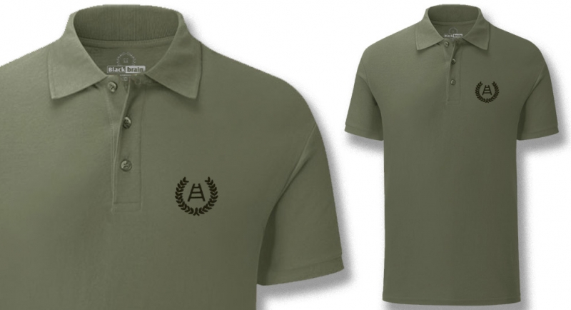 POLO OLIVE ALLORO SCALA Polos Pullovers Shirts