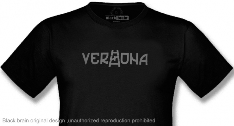 T-SHIRT VERONA SCALA RUNA NERA T-shirts