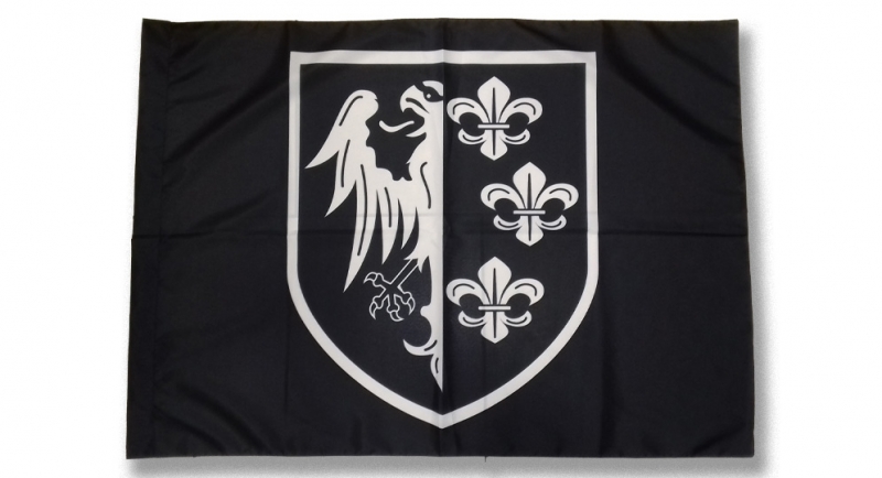 FLAG CHARLEMAGNE SHIELD Flags and Canvas
