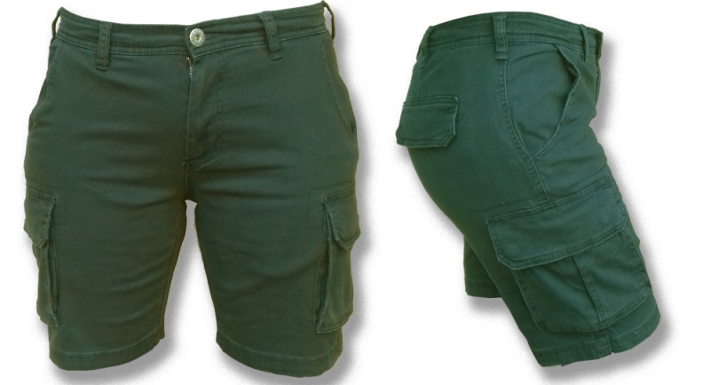 BERMUDA LEGION OLIVA Shorts & trousers