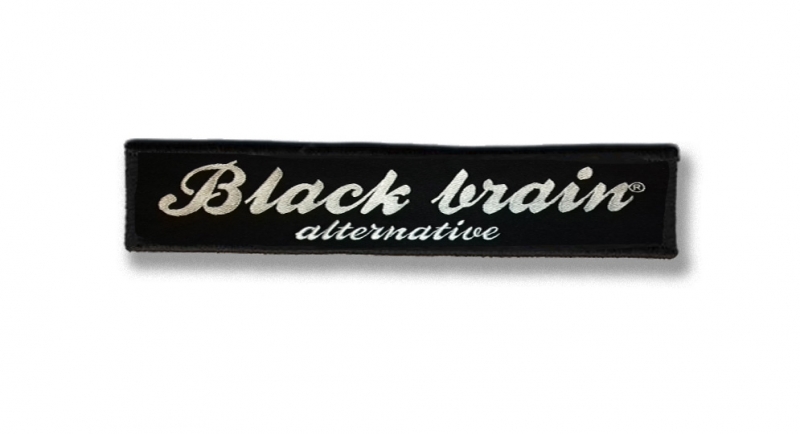 PATCH BLACK BRAIN VELCRO Patches
