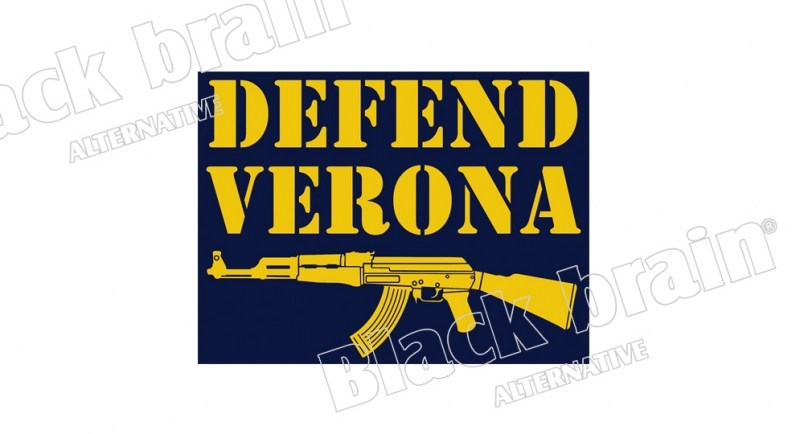 STICKER DEFEND VERONA Pins & Stickers