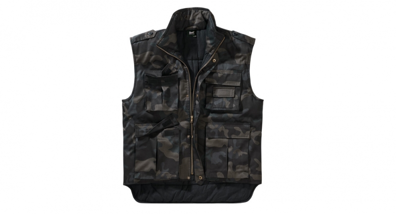 VEST BLACK CAMO Jackets