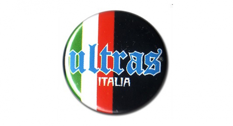 BUTTON PIN ULTRAS ITALIA Pins & Stickers