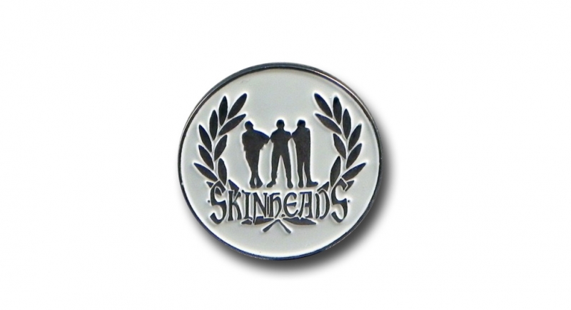 PIN SKINHEADS LAUREL Pins & Stickers