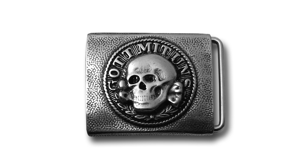 BUCKLE GOTT MIT UNS TOTENKOPF